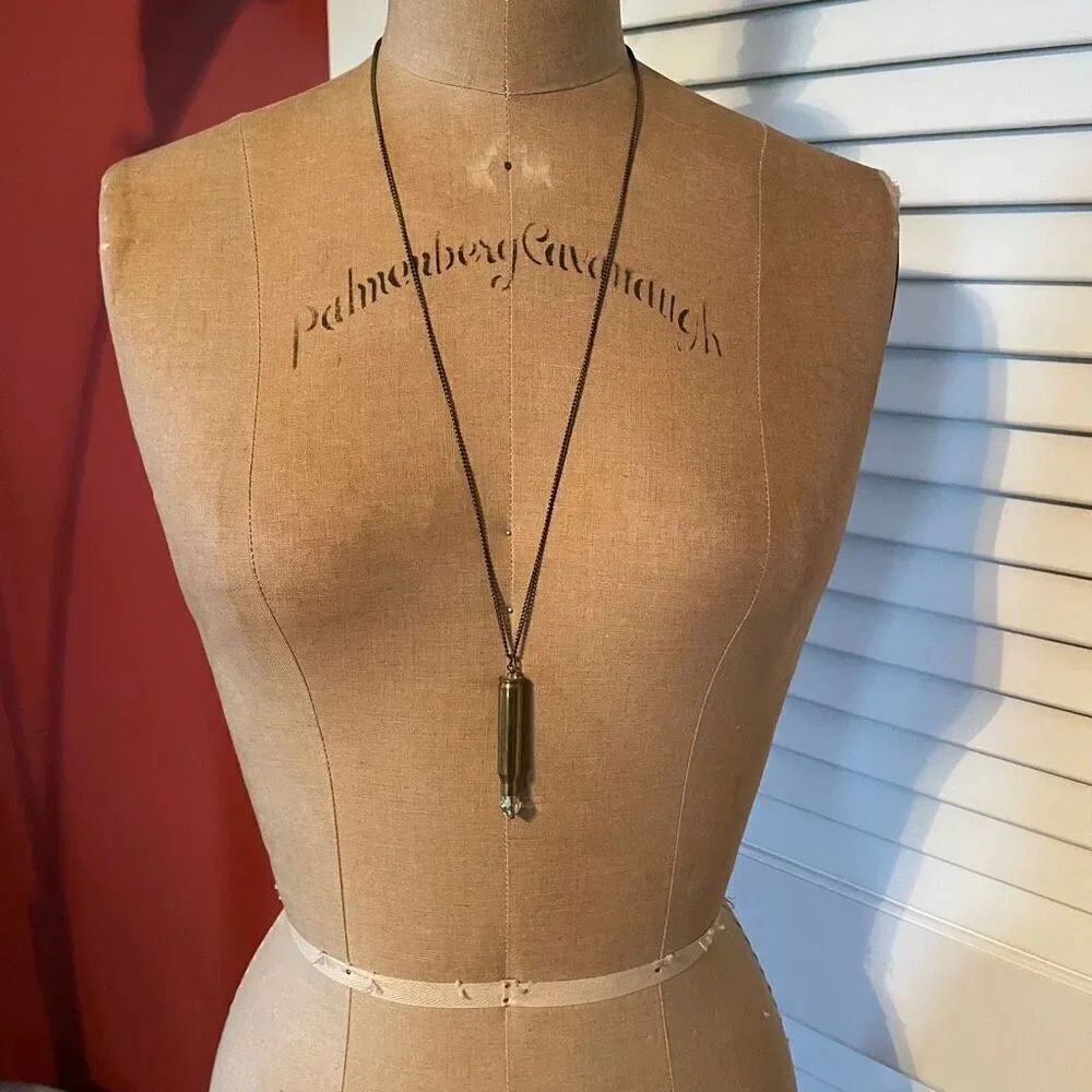HOUSE OF CACH | bullet casing necklace